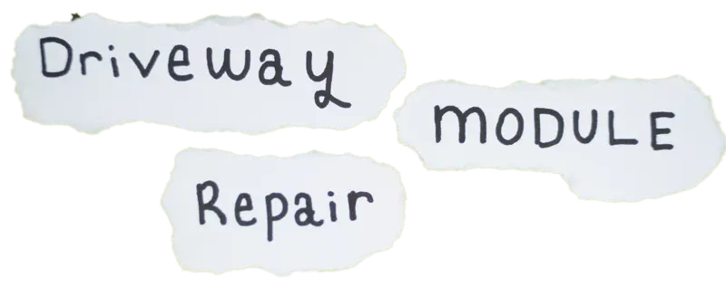 Driveway Module Repair